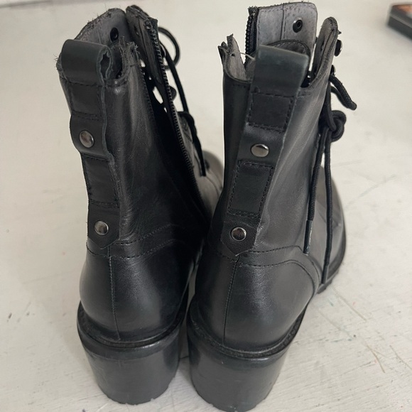 Seychelles black leather healed boot. Size: 7 excellent condition - Picture 5 of 12